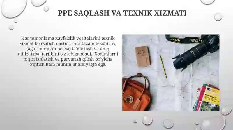 Shaxsiy himoya vositalari 4