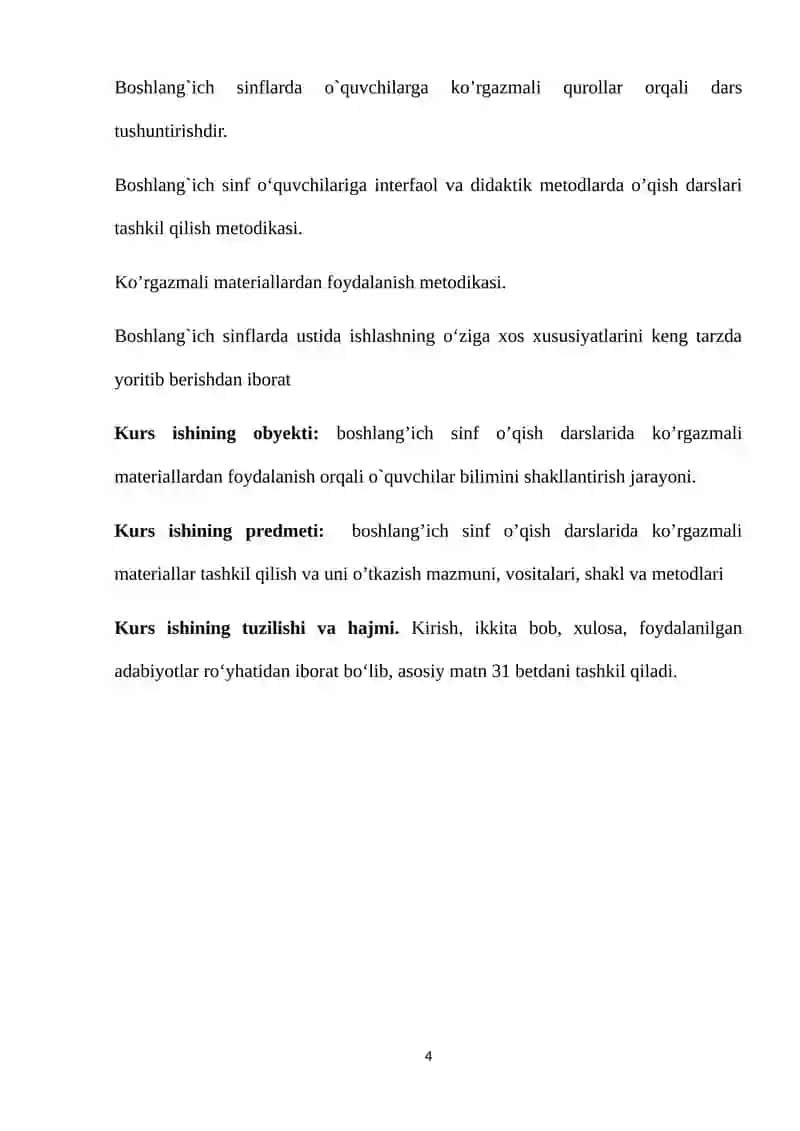 O’QISH DARSLARIDA KO’RGAZMALI VOSITALARDAN FOYDALANISH 4