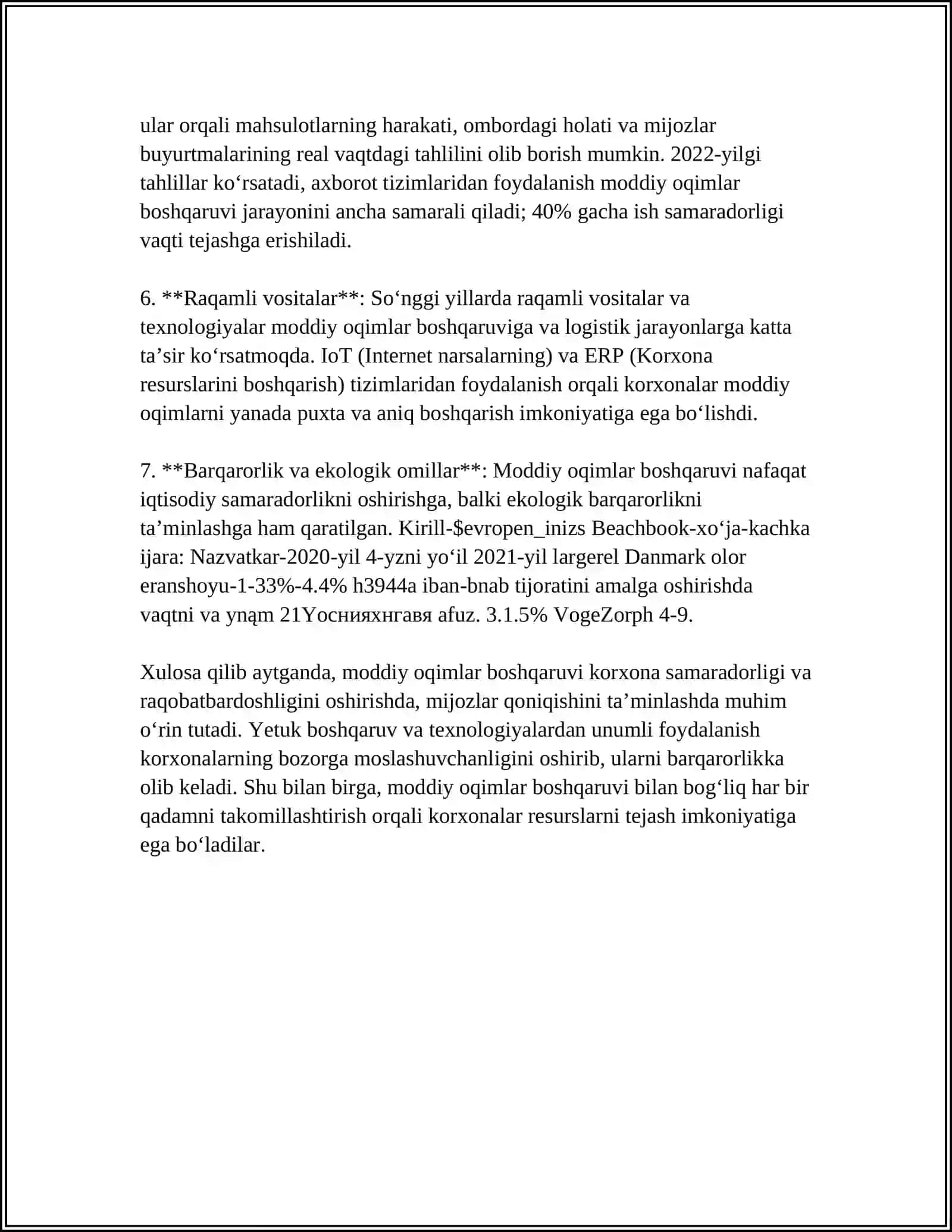 LOGISTIKADA MODDIY OQIMLAR 4