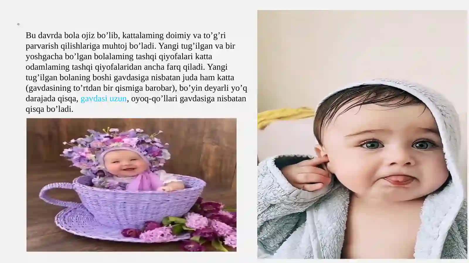 CHAQALOQLIK VA GO’DAKLIK DAVRI 4