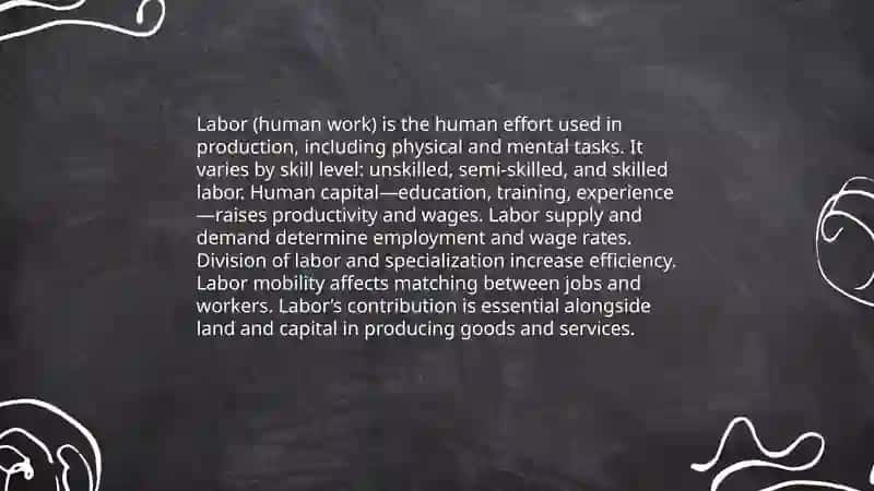 Factors of production 4