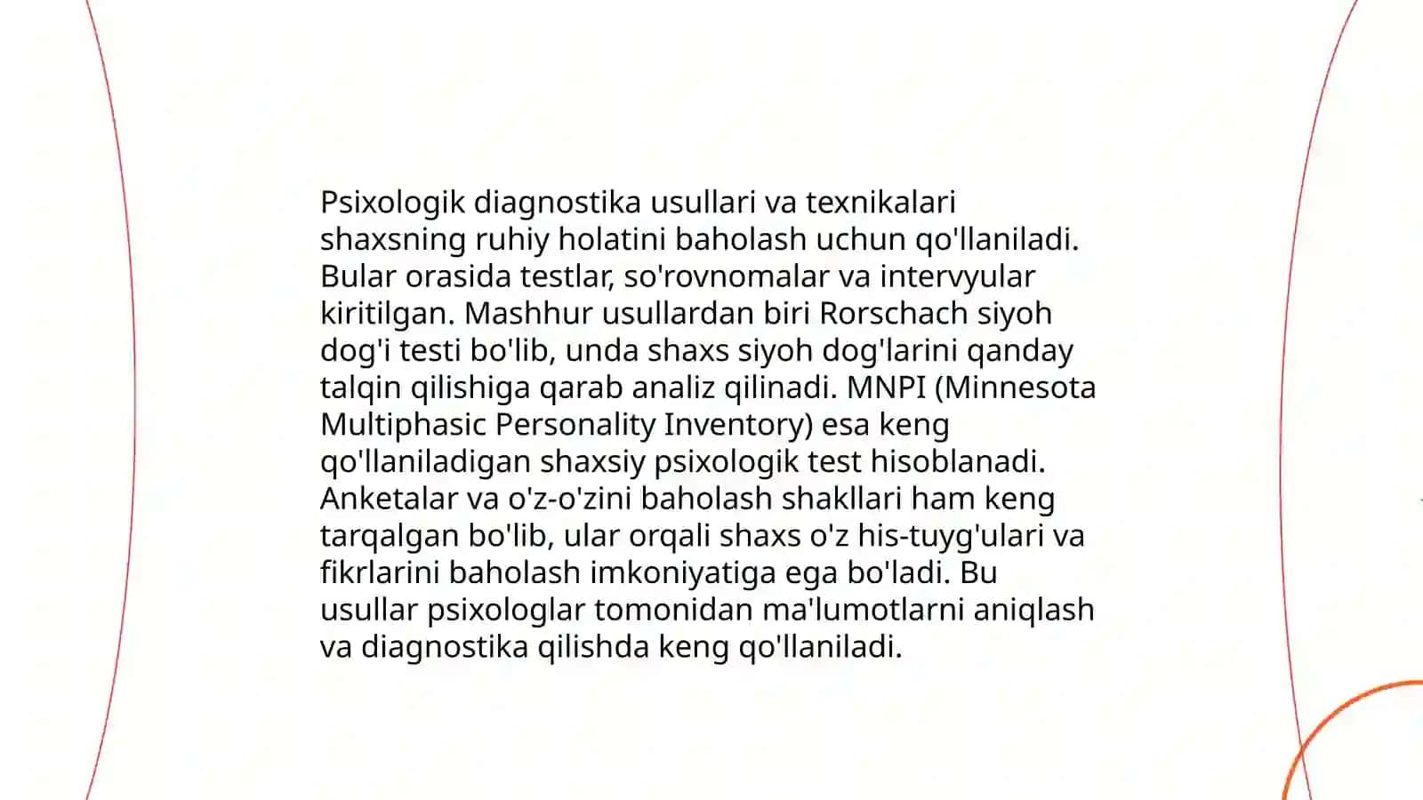 Ta'lim muassasasi psixologining diagnostika faoliyati 4