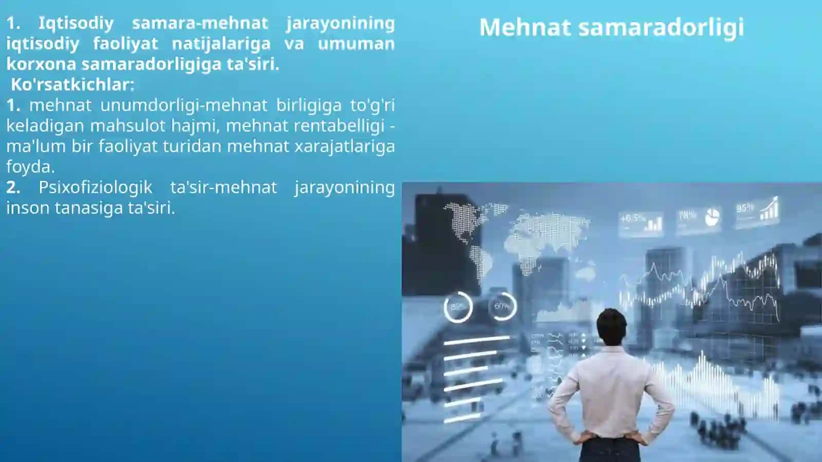 Mehnat samaradorligi ko'rsatkichlari 4