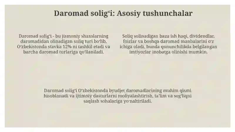 Soliqlar va majburiy to'lovlar hisobi 4