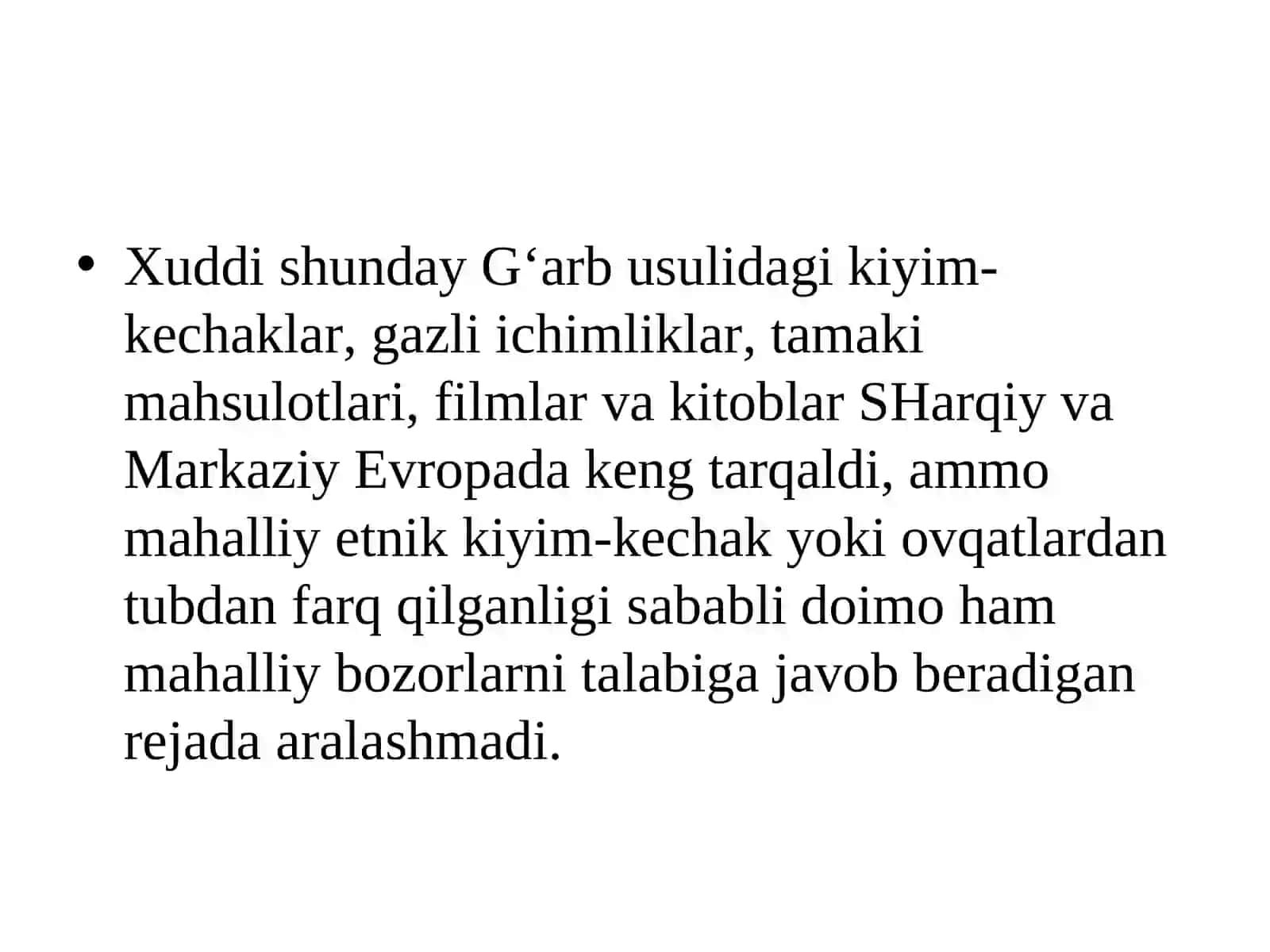 Xalqaro turizmda madaniy xilma-xillik alomatlari 4