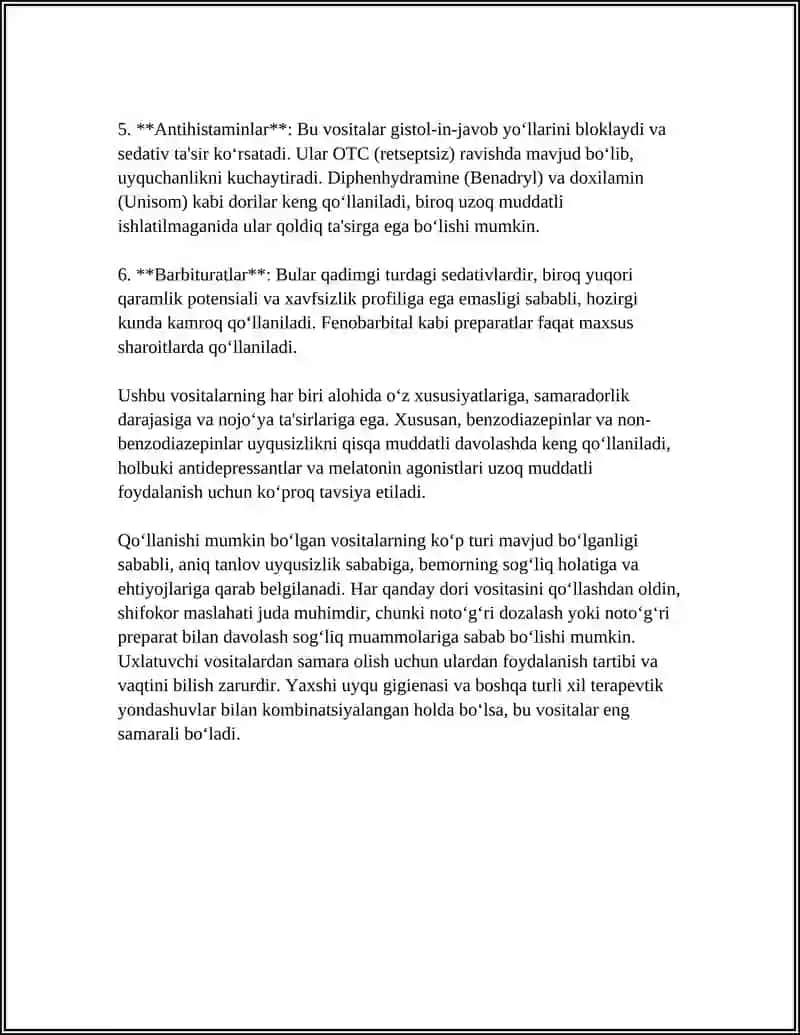 UXLATUVCHI VOSITALAR 4