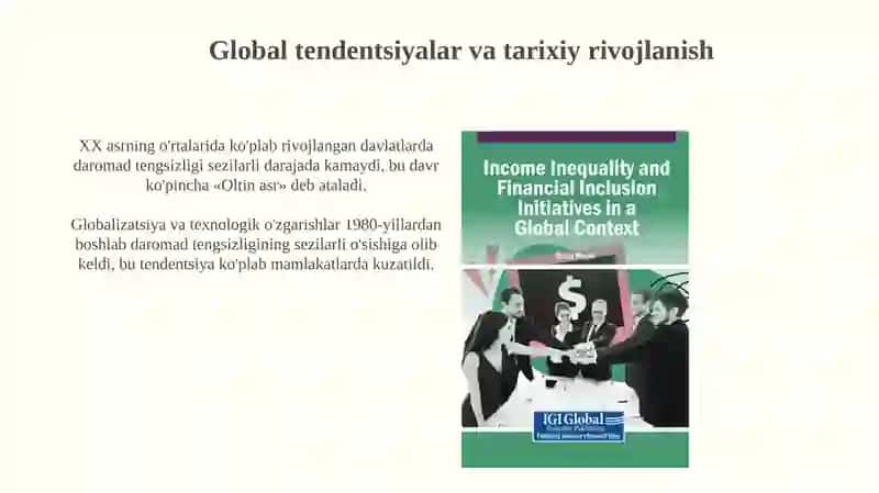 Daromadlar tengsizligi va uni boshqarish 4