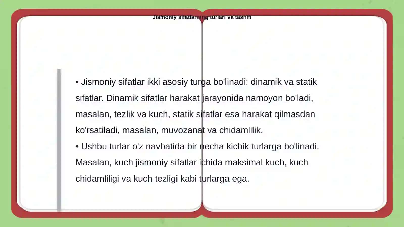 Jismoniy sifatlar tushunchasi va ularning tasnifi 4
