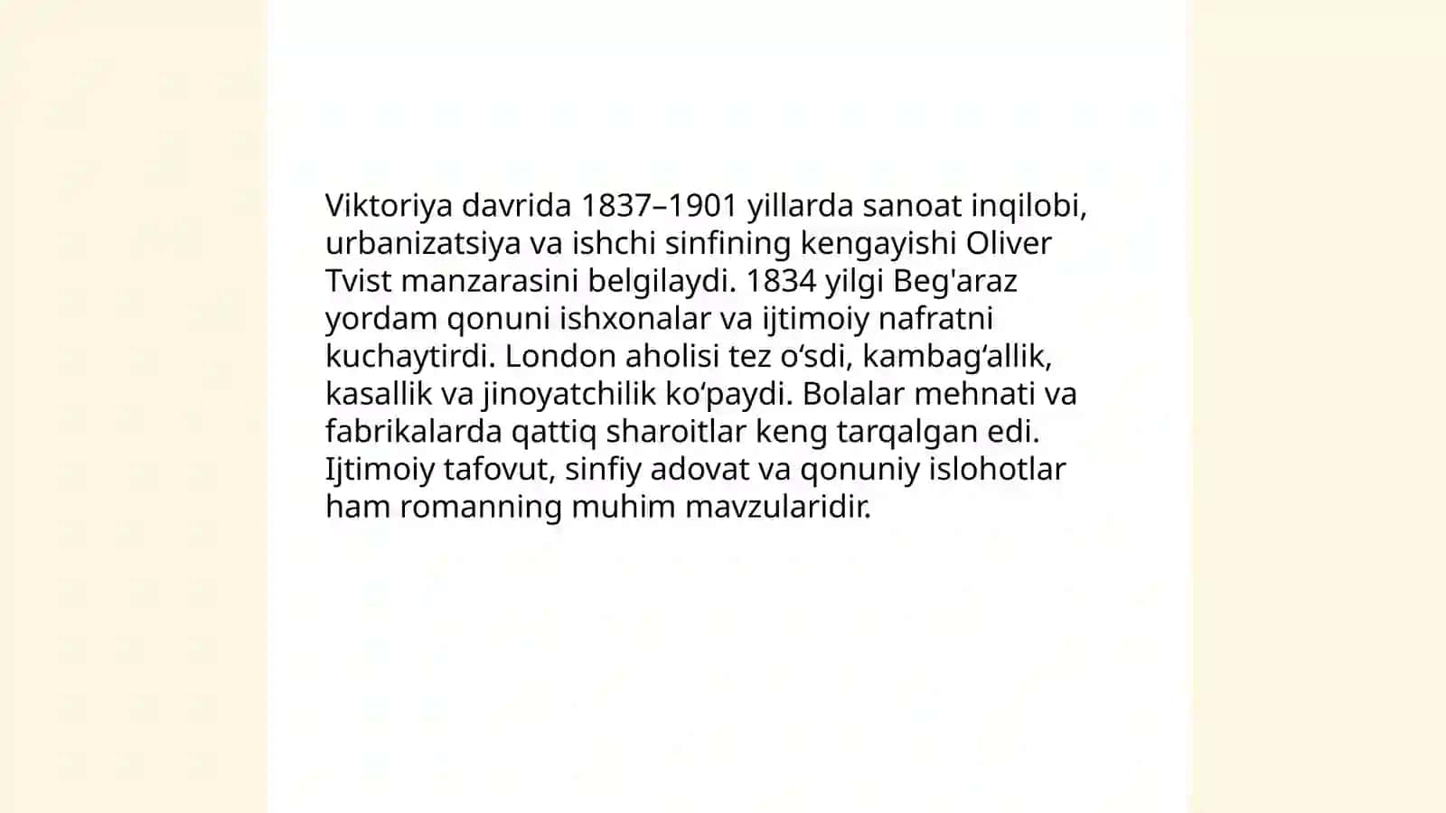 Oliver Tvistning sarguzashtlari 4