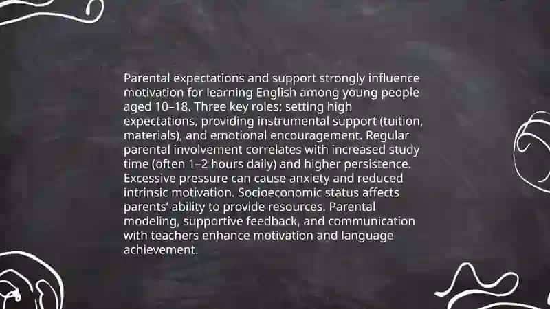 Motivation for learning English among young people 4