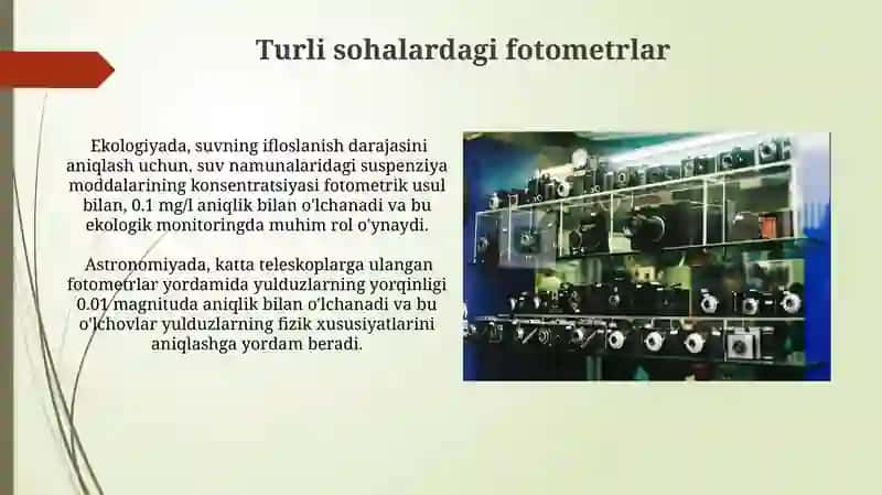 Fotometrlar 4