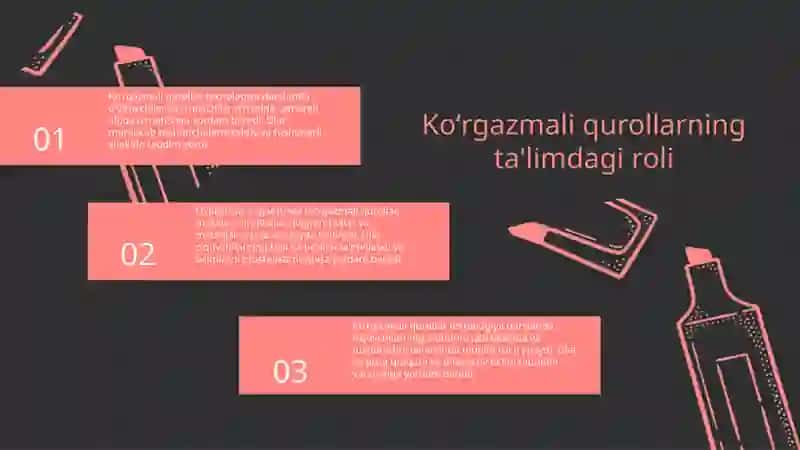 Koʻrgazmali qurollarning ta'limdagi roli va ahamiyati 4