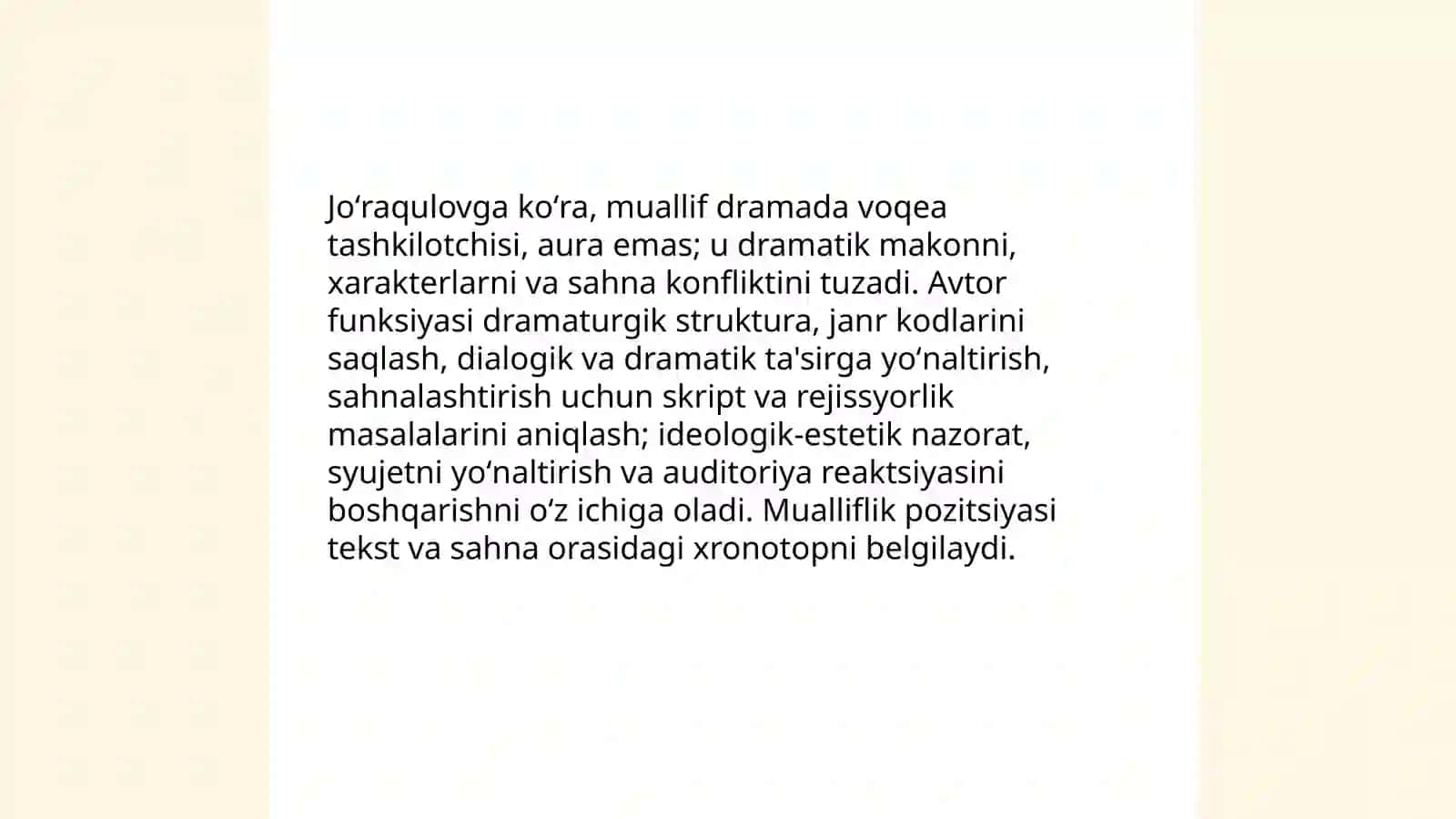 Drama janri 4