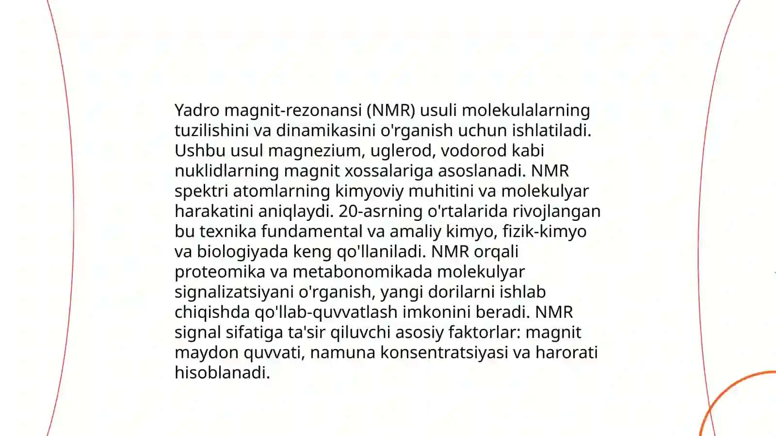 Magnit rezonans komputer tomografiyasining fizik xususiyatlari va qoʻllanishi 4