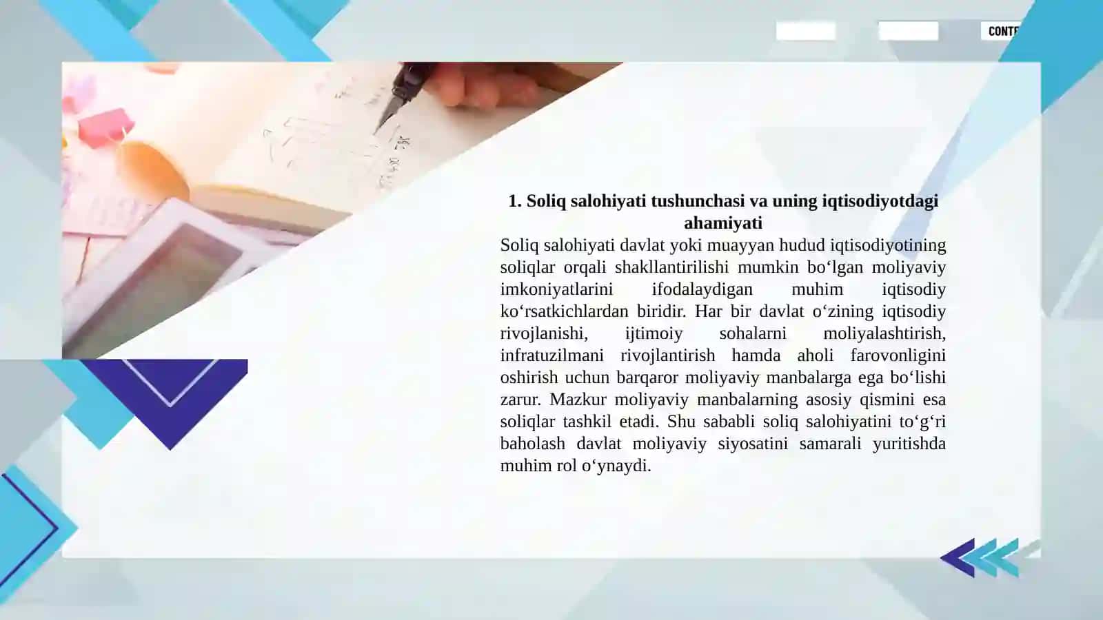 Soliq tushumlari pragnozi 4