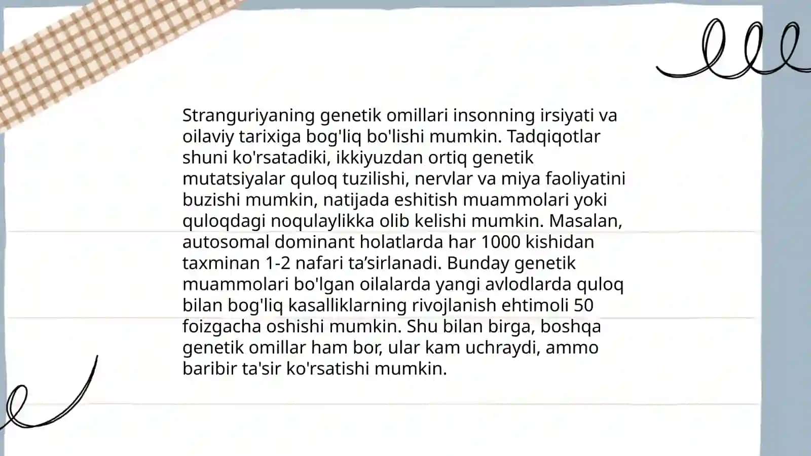 Stranguriyaning sabablari va xavf omillari 4
