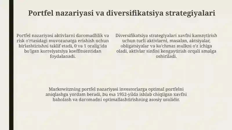 Moliya munosabatlari kombinatsiyasi 4