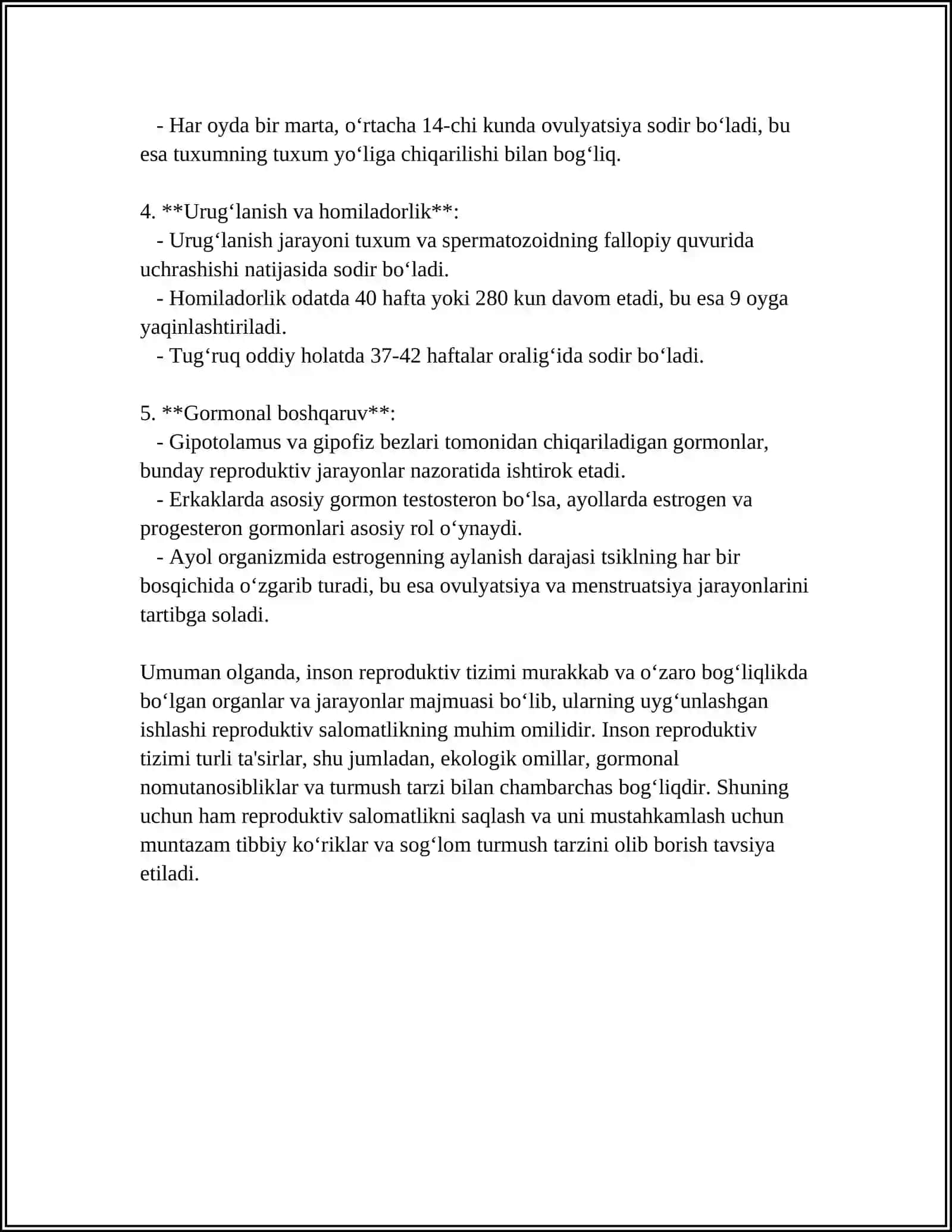 MUSTAQIL ISH Mavzu: INSON SEGZI ORGANLARI 4