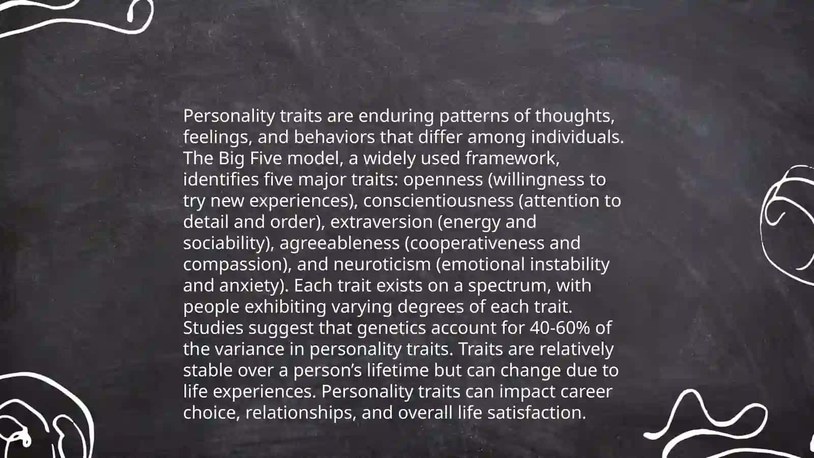 Personalities 4