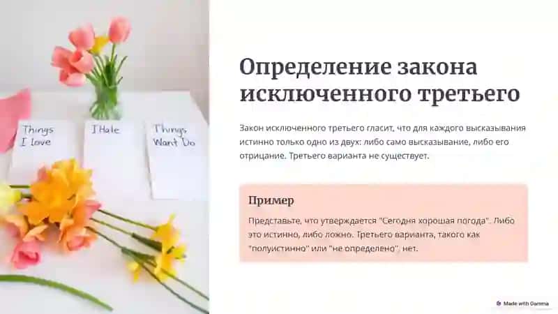 Закон исключенного третьего 4