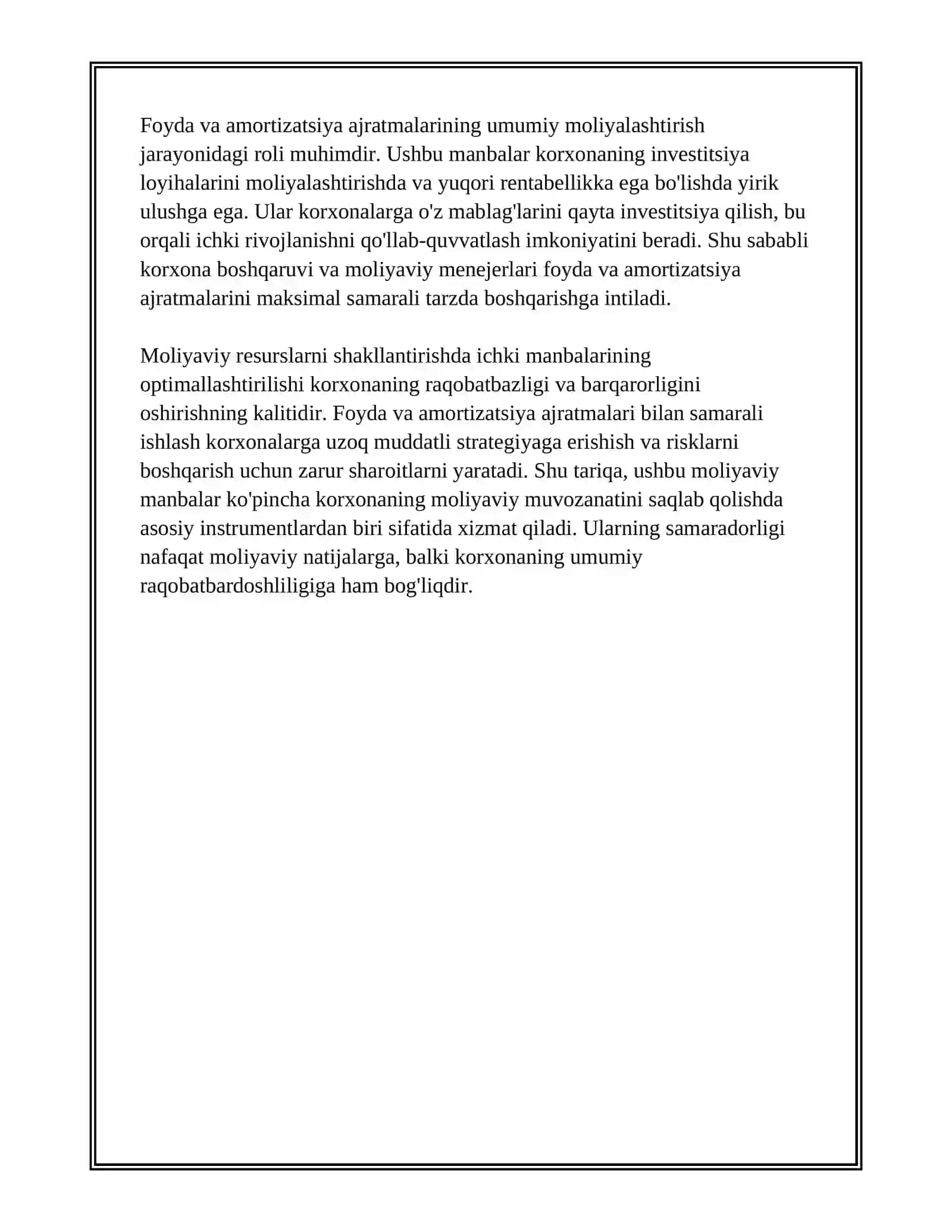 MOLIYAVIY RESURUSLARNI SHAKLLANTIRISH MANBALARI 4