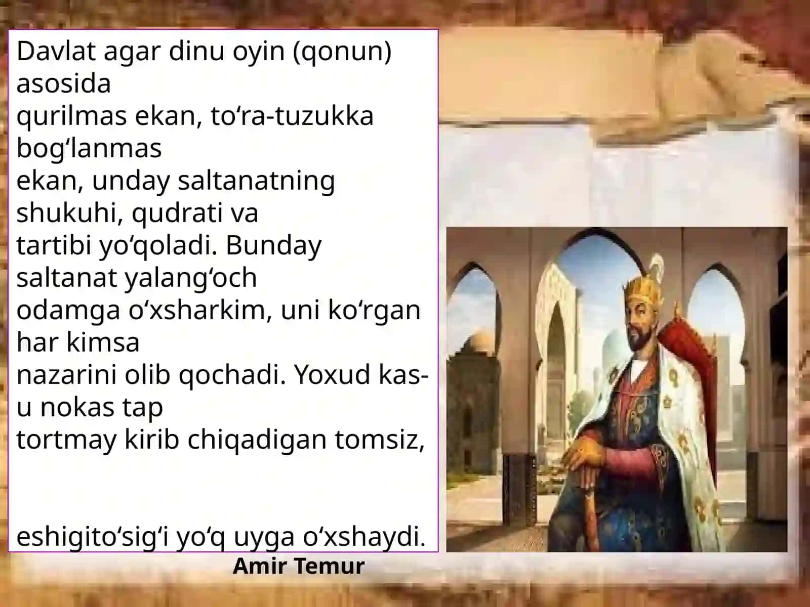 YANGI TAHRIRDAGI O‘ZBEKISTON RESPUBLIKASI KONSTITUTSIYASI 4