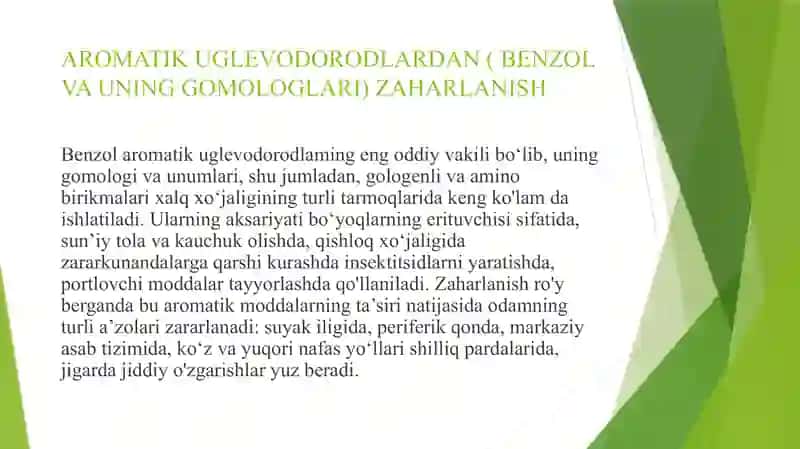 ORGANIK ERITIVCHILARDAN ZAHARLANISH 4