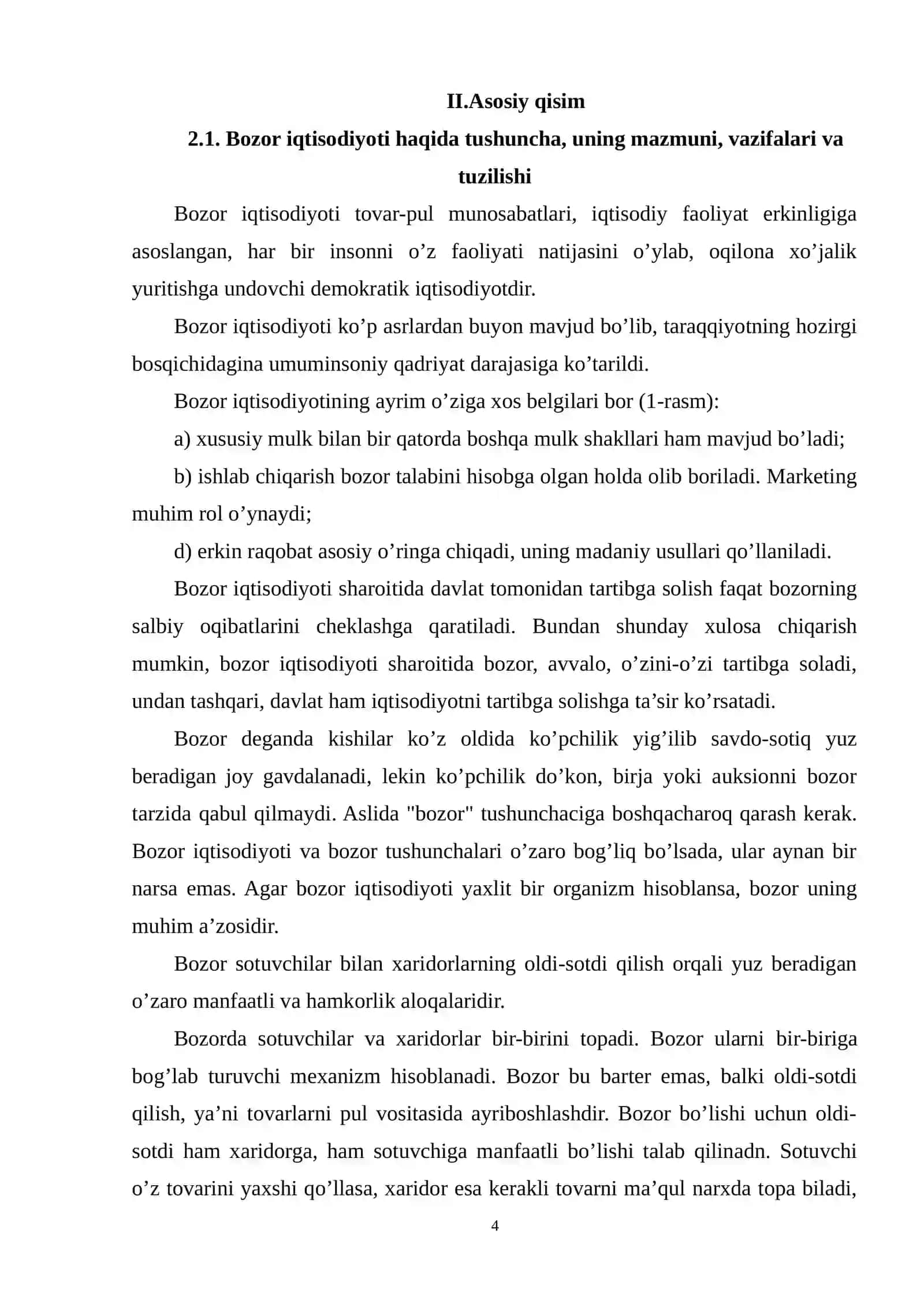 BOZORNING AFZALLIKLARI VA KAMCHILIKLARI 4