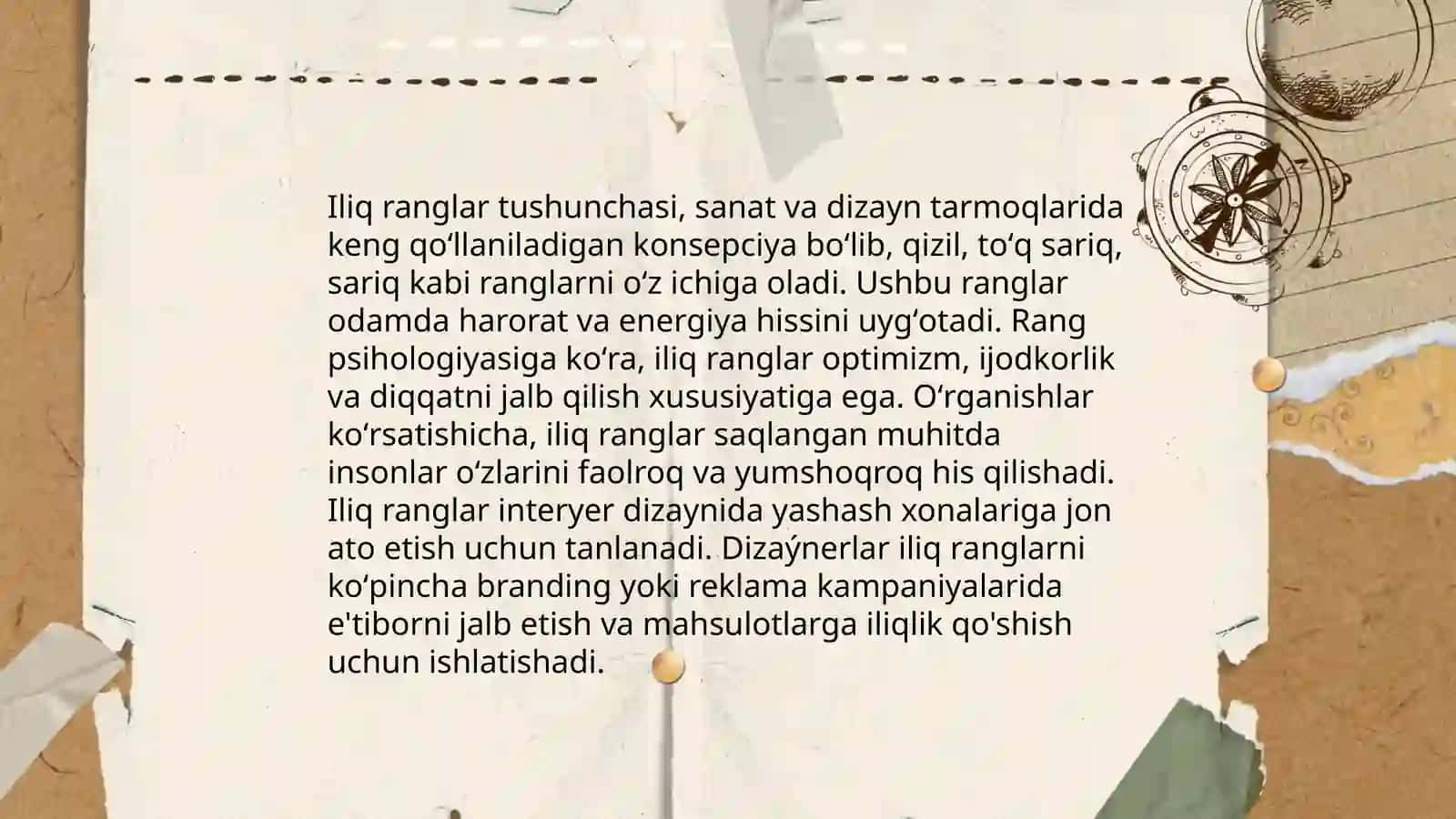 Sovuq va iliq ranglar tògrisida ma'lumot 4