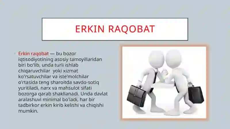 Raqobat Turlari 4