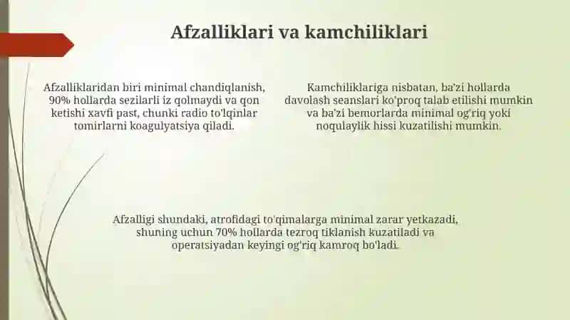 Radio to'lqinli jarroxlik usuli 4