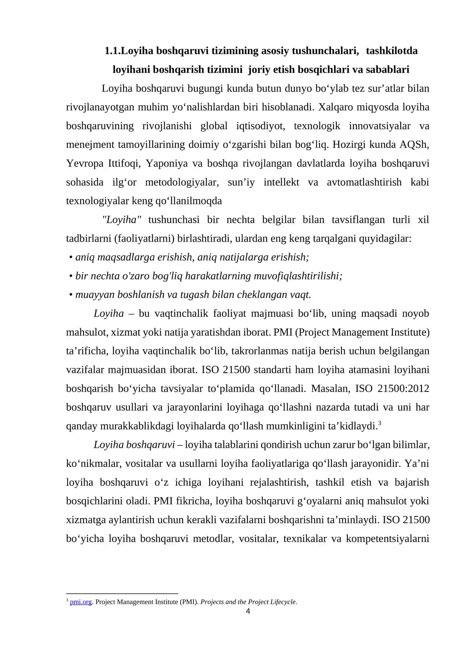 Tashkilotda loyiha boshqaruvi tizimi 4