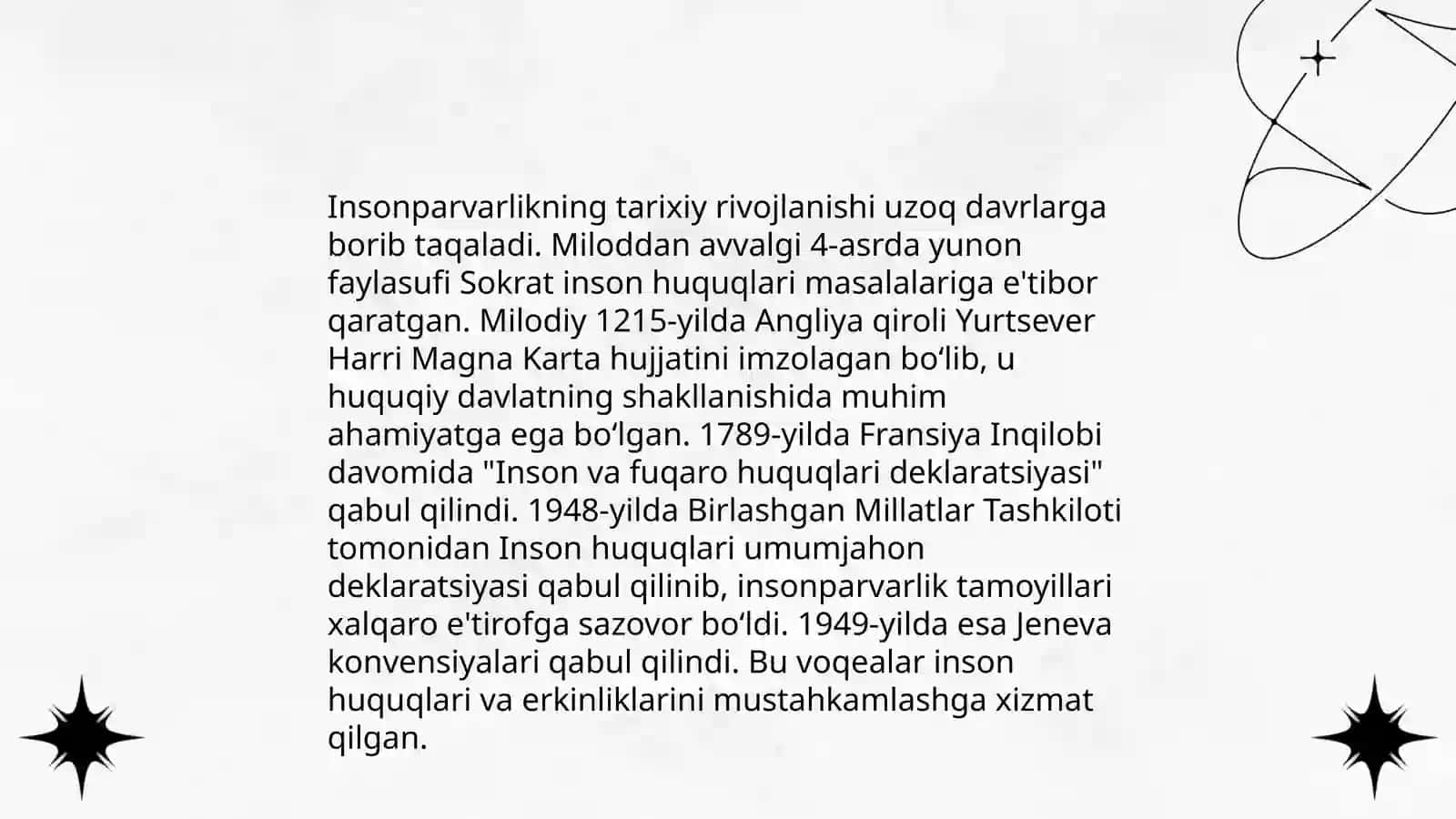 Insonparvarlik Tamoyili 4