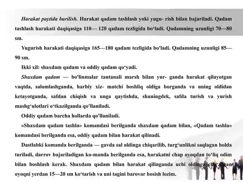 QUROLSIZ BAJARILADIGAN SAF AMALLARI VA HARAKATLARI 4
