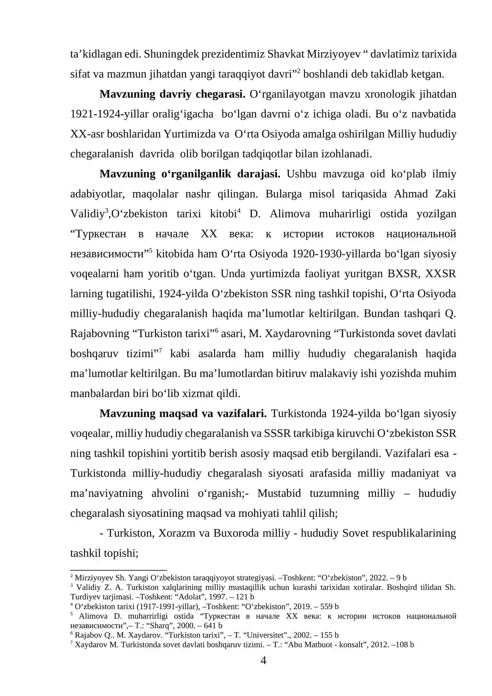 Mintaqada milliy chegaralanish siyosatining o‘tkazilishi va milliy manfaatlarining paymol etilishi 4