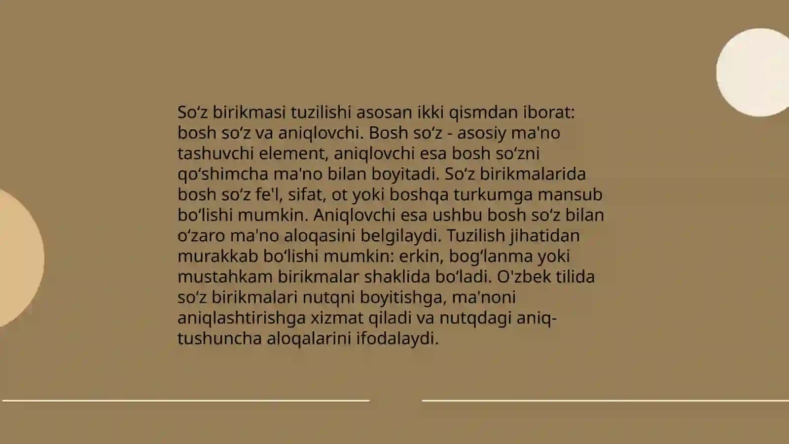 Soʻz birikmasi sintaksisi 4