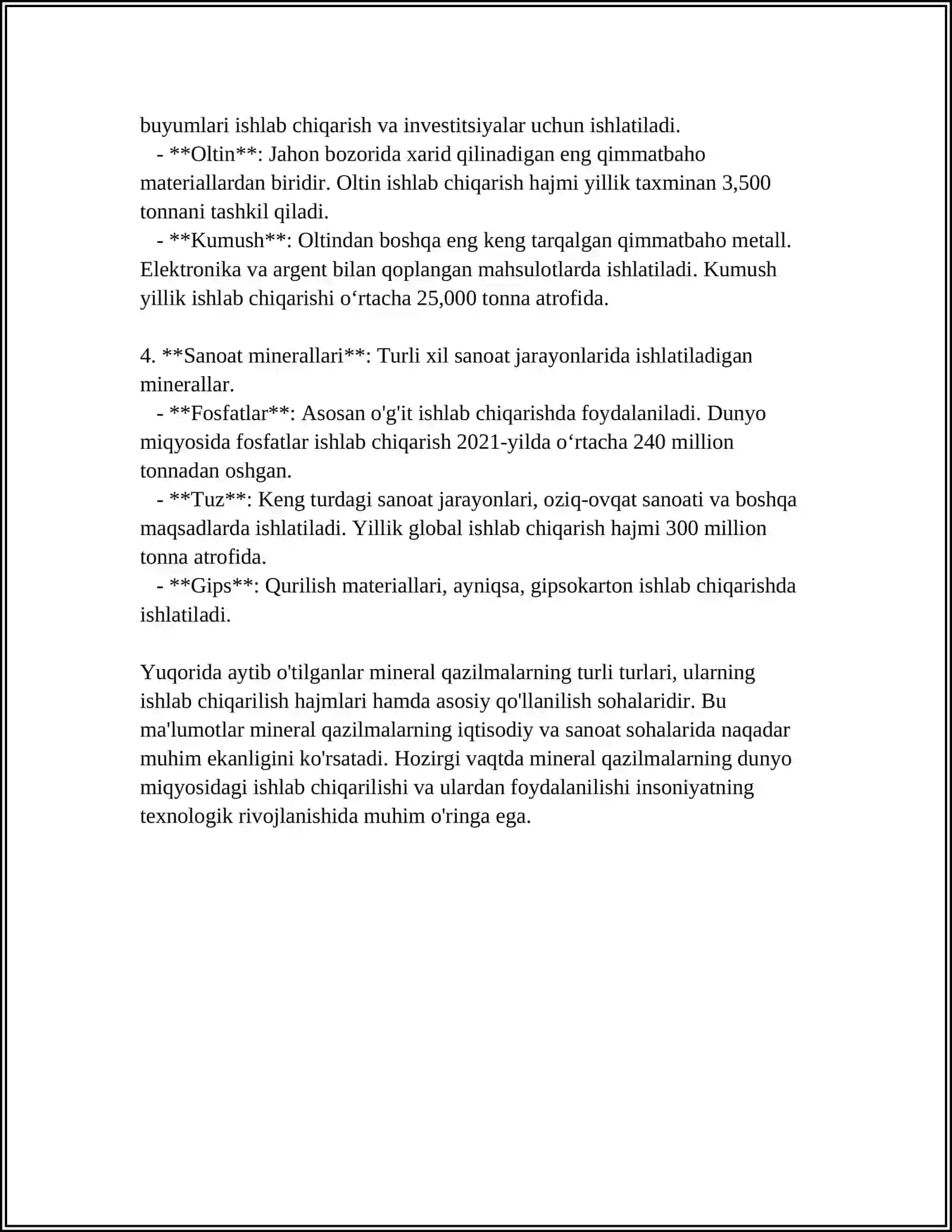 MINERAL QAZILMALAR 4
