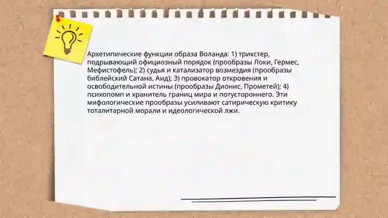 Мифологический реализм в "Мастере и Маргарите" Михаила Булгакова 4
