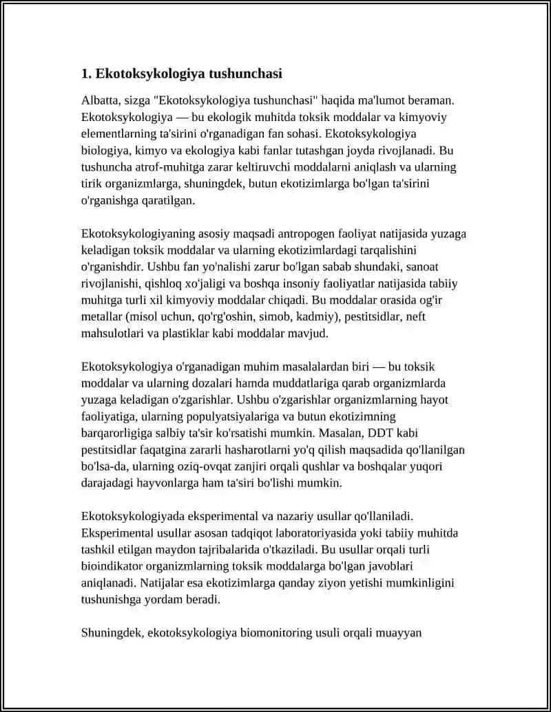 Ekotoksykologiya 4
