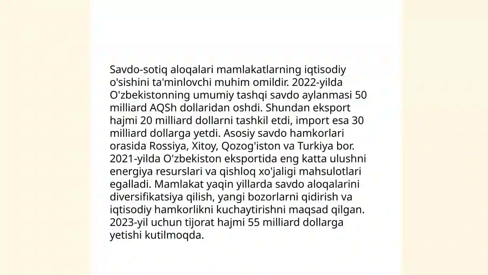 Iqtisodiy hamkorlik 4
