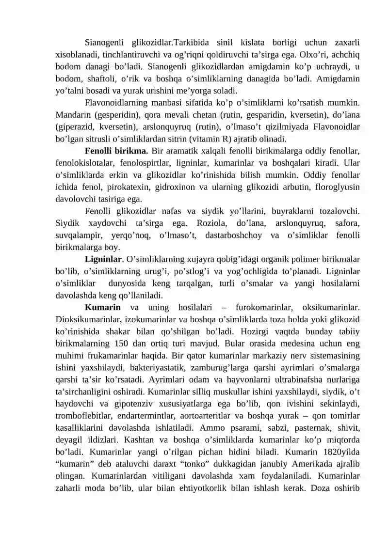 Dorivorni kimyoviy tarkibi 4
