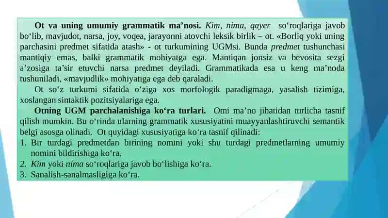 MUSTAQIL SO’Z TURKUMLARI 4