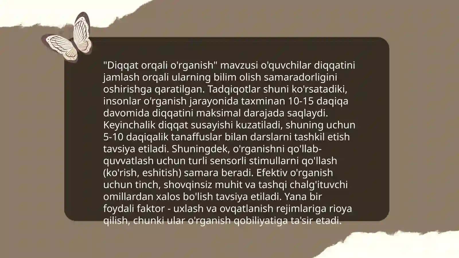 Diqqat haqida tushuncha 4