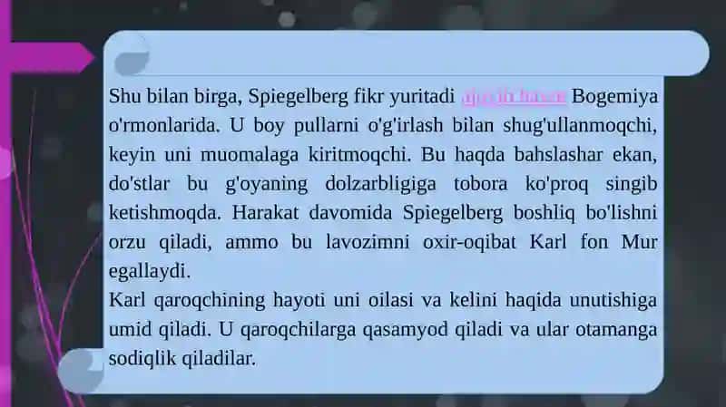 SHILLERNING QAROQCHILAR TRAGEDIYASI 4