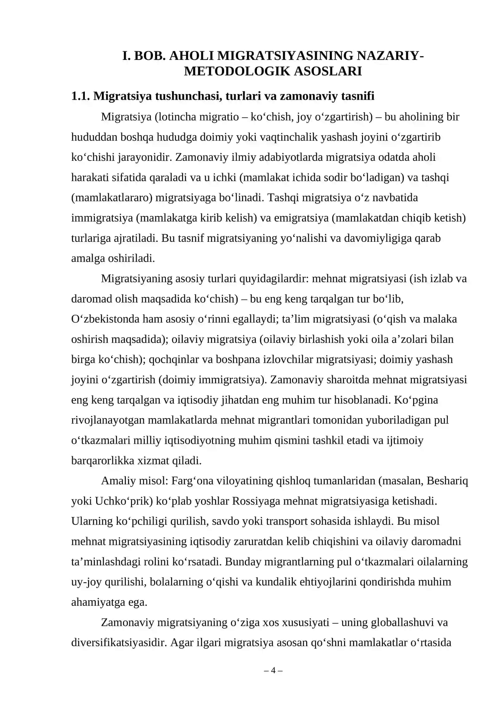 Aholi migratsiyasi – jamiyat rivojining omili 4