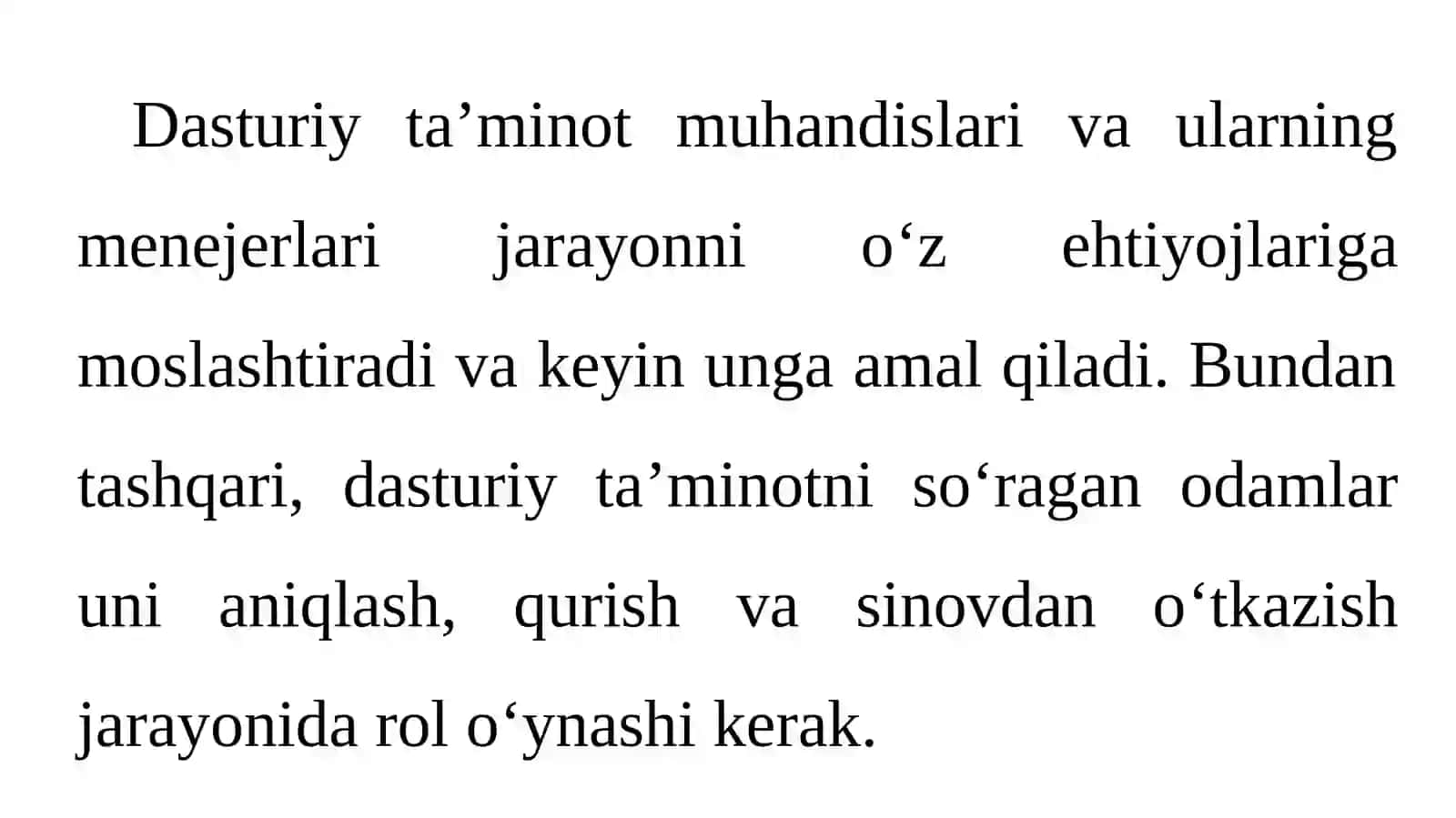 Dasturiy jarayon tuzilishi 4