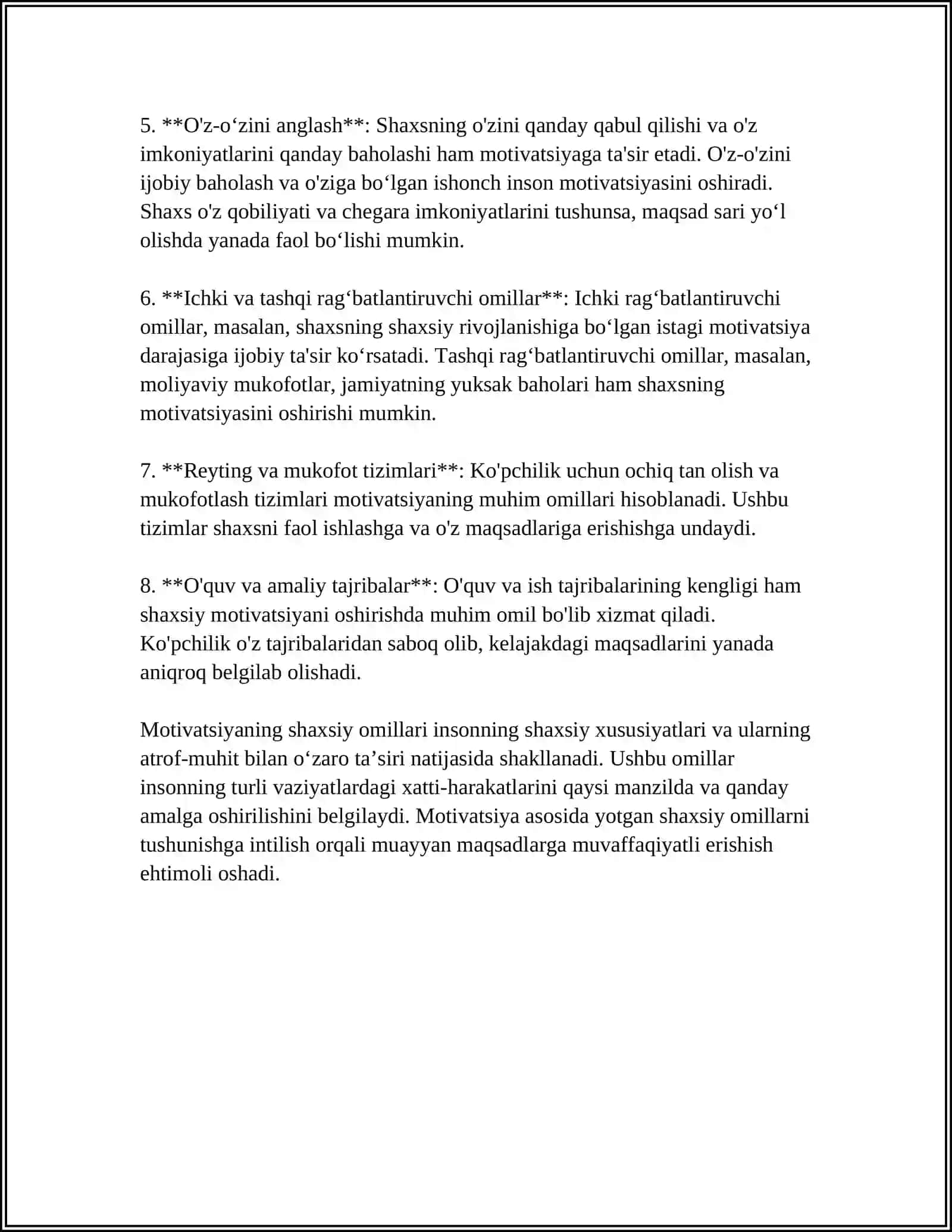 Motivatsiyaning Individual Xususiyatlari 4