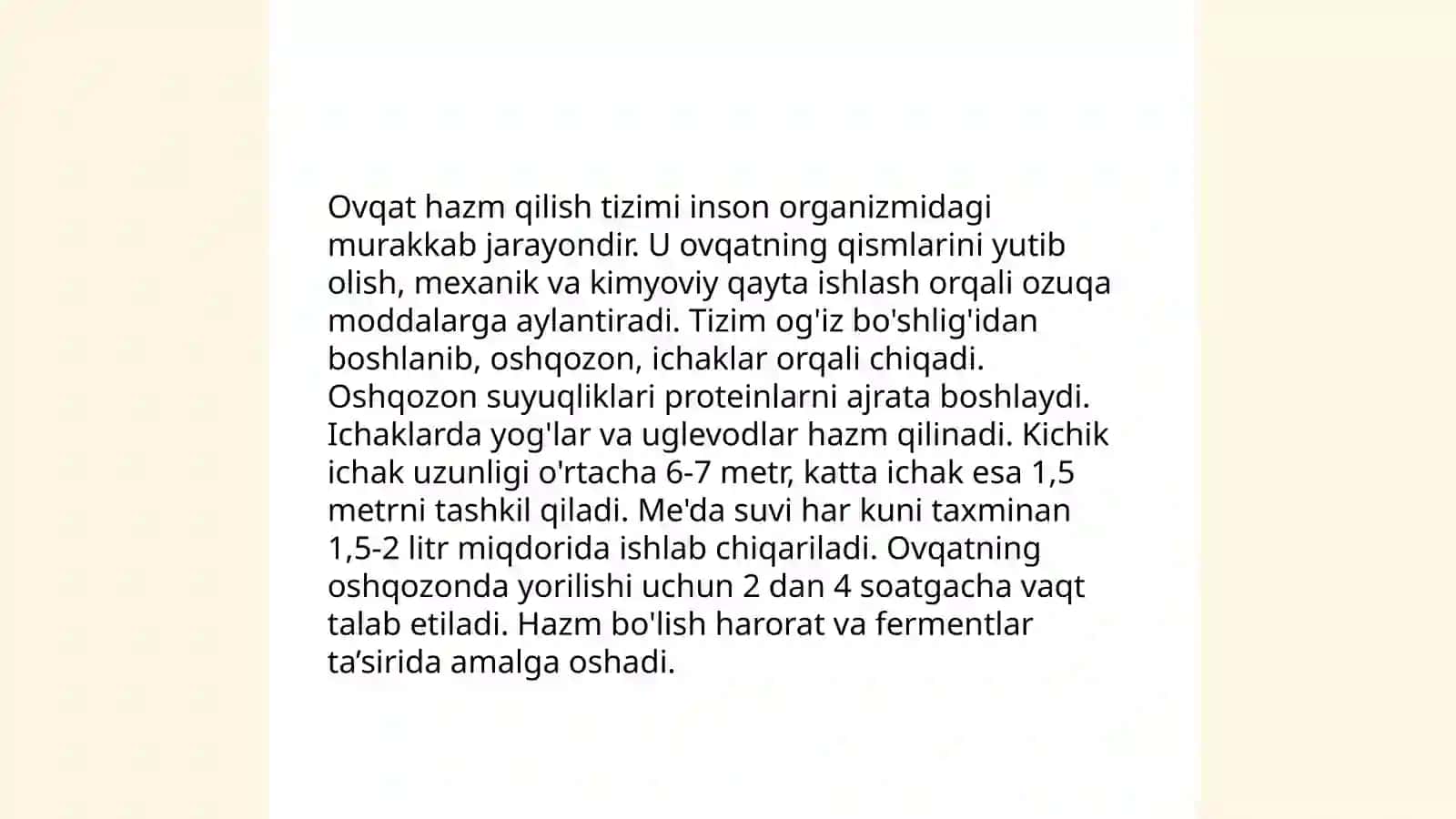 Odam tuzilishi 4
