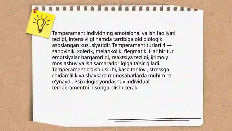 Shaxs va uning individual psixologik xususiyatlari 4