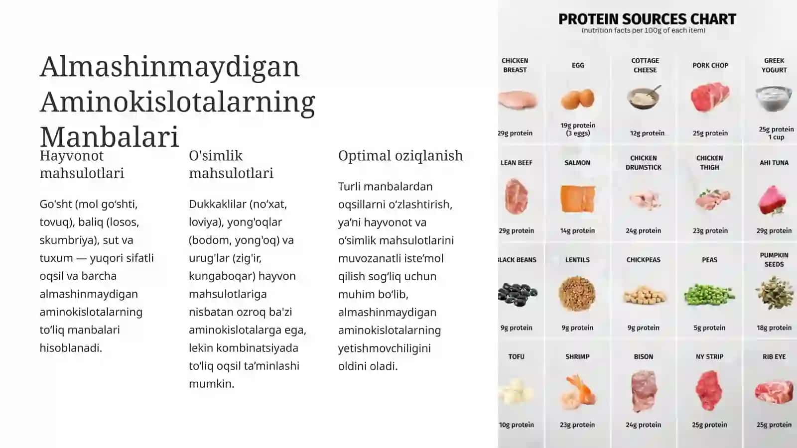 Oqsillar: Hayot Asosi 4